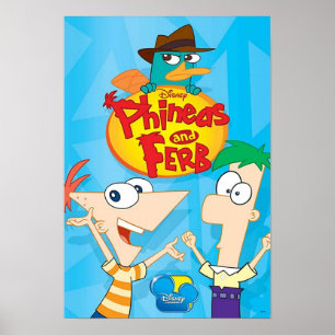 Poster Phinées et Ferb