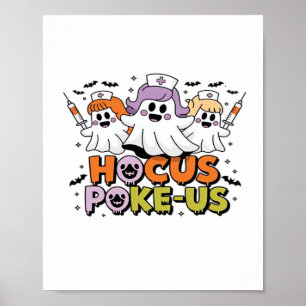 Poster Phlebotomiste Halloween Médicale Lab Tech Éffrayan