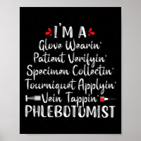 Phlebotomiste Phlebotomie Technicien Funny Nurse C