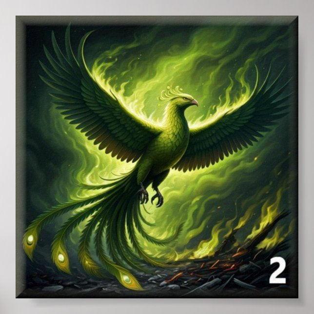 Poster Phoenix acide élémentaire #2 (Devant)