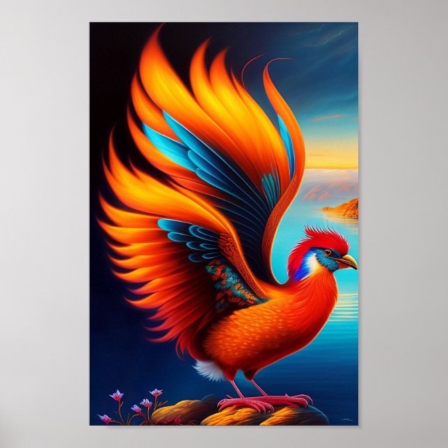 Poster Phoenix Bird (Devant)