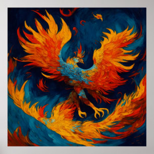 Poster Phoenix Fierté Se Levant Des Cendres