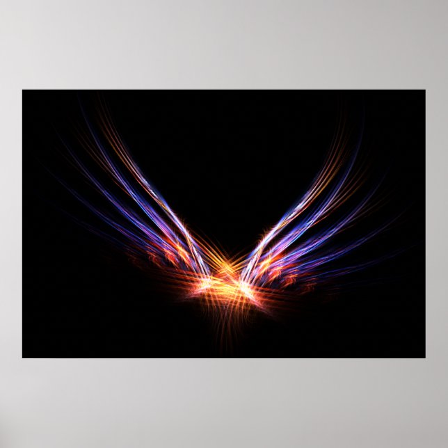 Poster Phoenix Fire Bird (Devant)