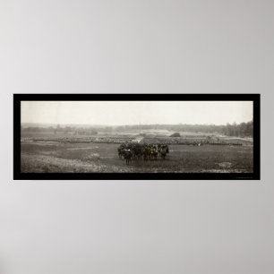Poster Photo 1898 d'armée de Chickamauga