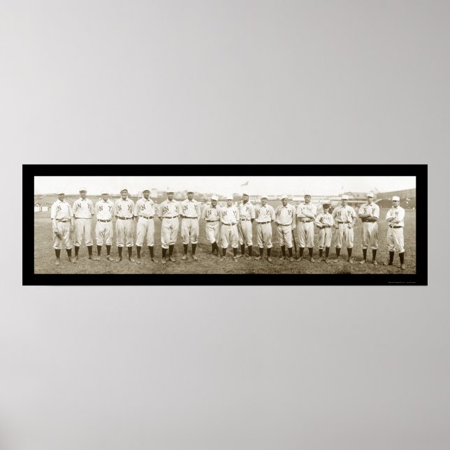 Poster Photo 1905 de New York Giants Baseball (Devant)