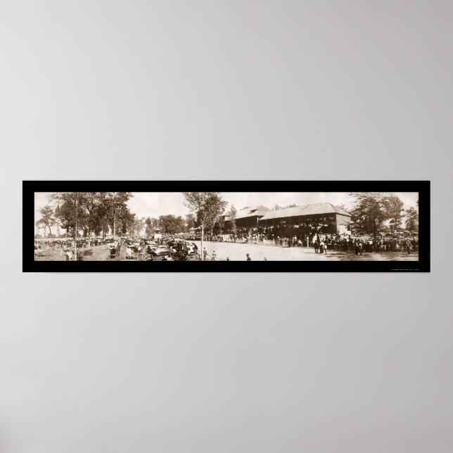 Poster Photo 1907 de la Foire de l'état de l'Indiana (Devant)