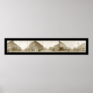 Poster Photo 1909 de Bellingham Washington