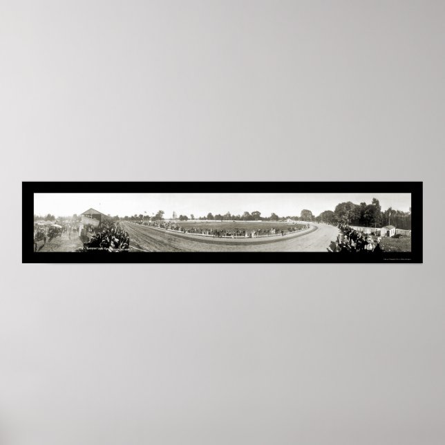 Poster Photo 1909 de l'AP du lac Conneaut (Devant)