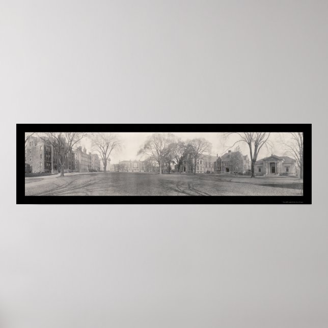 Poster Photo 1909 de l'Université Brown (Devant)