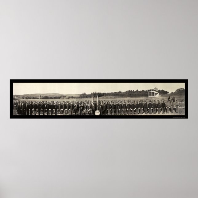 Poster Photo 1910 de la République de Grande Armée (Devant)