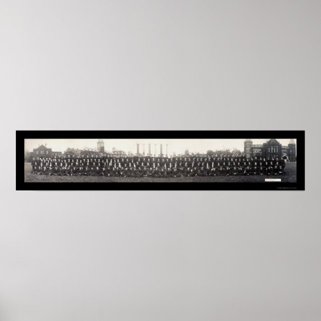 Poster Photo 1910 de l'Université du Missouri (Devant)