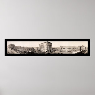 Poster Photo 1910 de Tulsa, l'Oklahoma