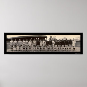 Poster Photo 1910 de Yale de base-ball de fac