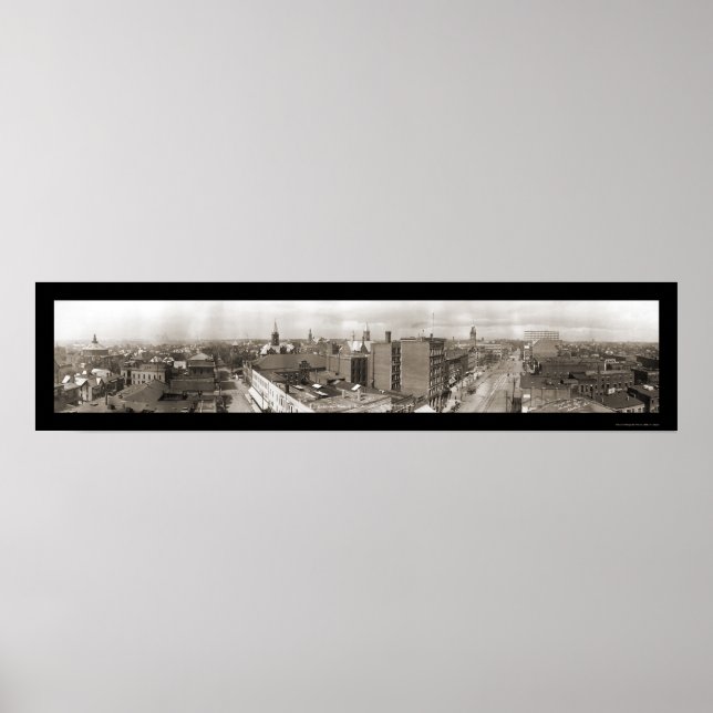 Poster Photo 1913 du canton OH (Devant)