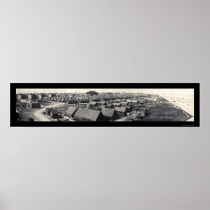 Poster Photo 1915 de Crockett le Texas de fort