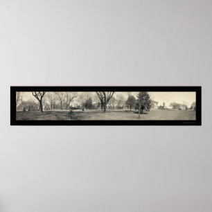 Poster Photo 1918 d'université de Purdue