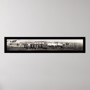 Poster Photo 1920 d'équipe de sports de lycée