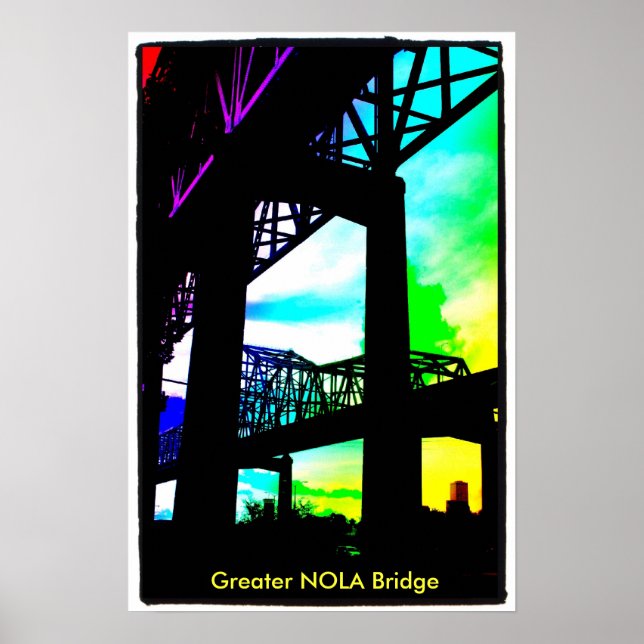 Poster photo 9, pont du Grand NOLA (Devant)