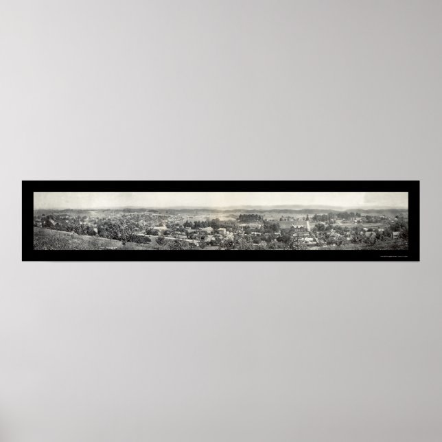 Poster Photo Abingdon Virgina 1915 (Devant)