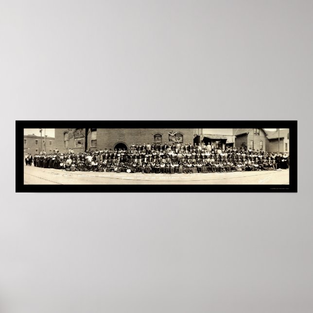 Poster Photo African American Life 1919 (Devant)