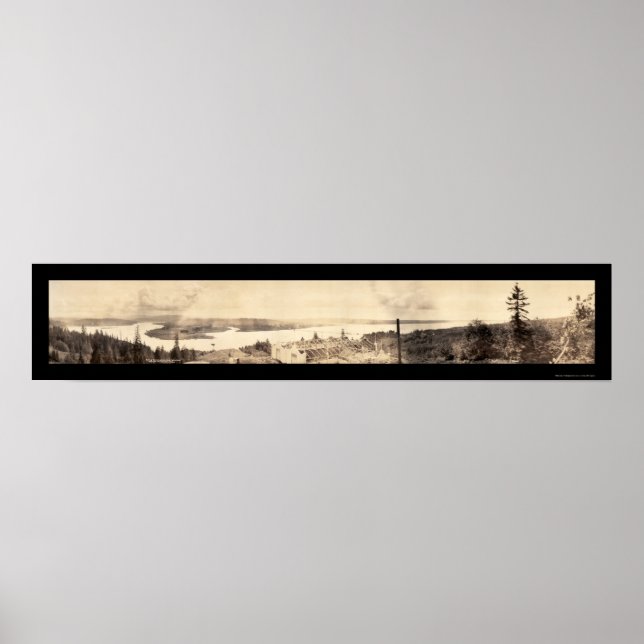 Poster Photo Astoria, OU South View 1912 (Devant)