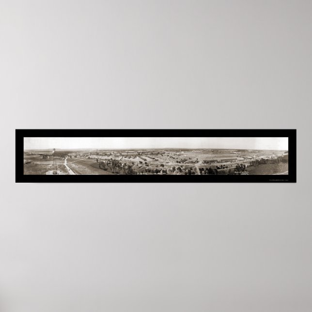 Poster Photo Columbus de Fort Benning 1941 (Devant)