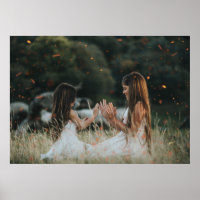 Photo customisée Bokeh Sparkles Overlay Whimsical