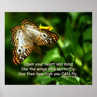 Poster Photo d'art papillon