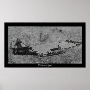 Poster Photo d'avion de chasse de F-104 Starfighter