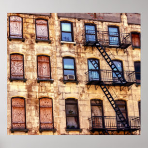 Poster Photo de bâtiment de New York City