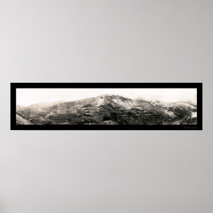 Poster Photo de cuivre 1909 d'exploitation de l'Utah
