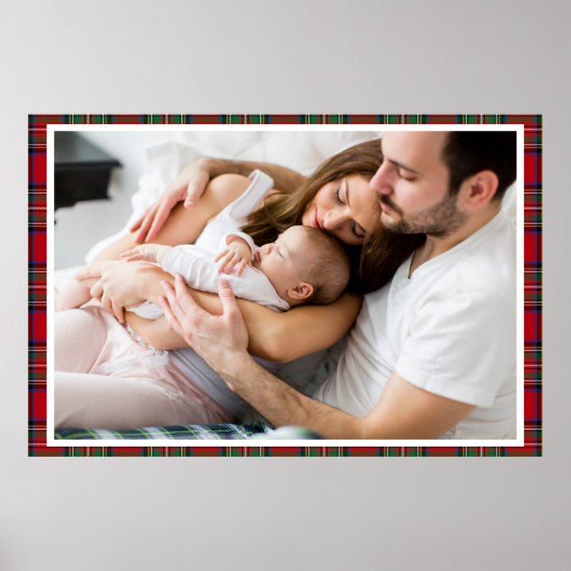 Poster Photo de famille Clan Stewart Tartan Keepsakan (Devant)