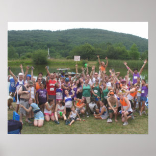 Poster Photo de groupe du mille V d'étang