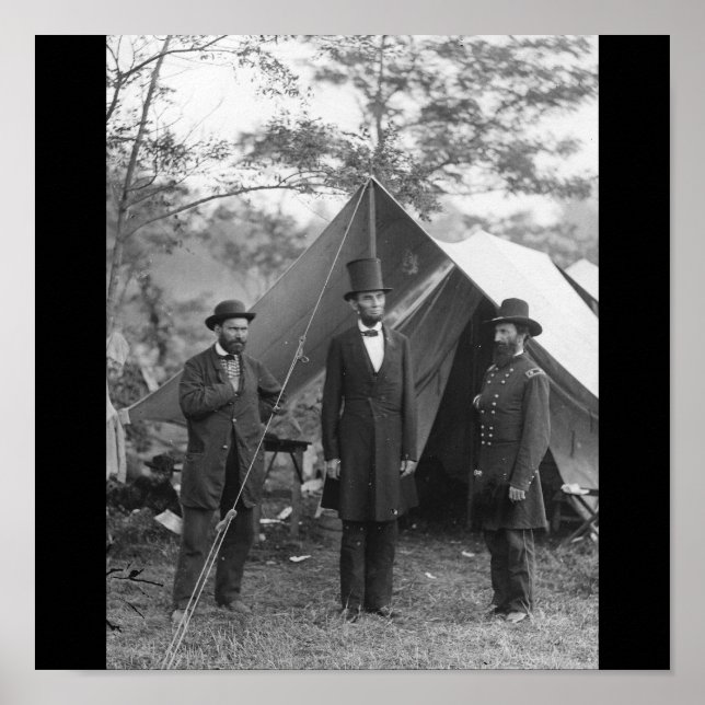 Poster Photo de guerre civile vers 1862 (Devant)