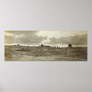 Poster Photo de Jérusalem du sud-est