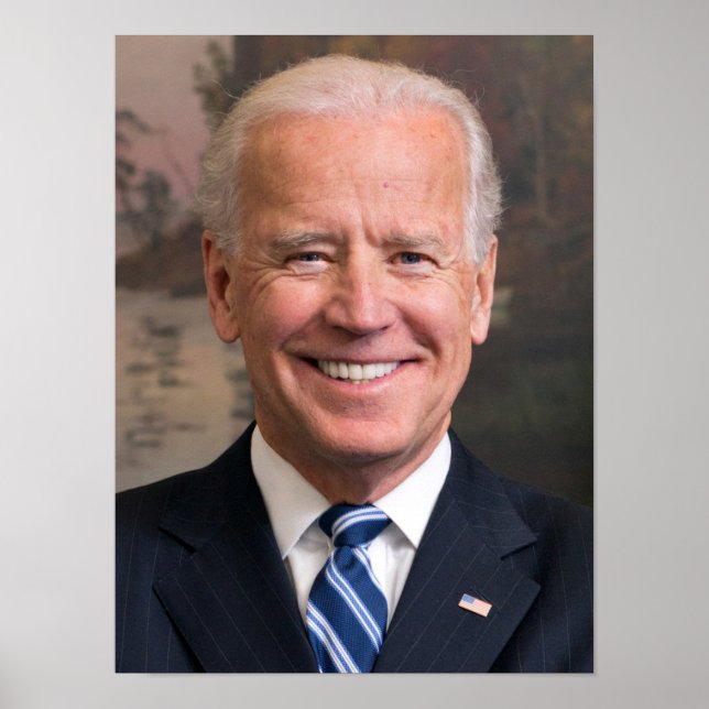 Poster Photo de Joe Biden Portrait (Devant)
