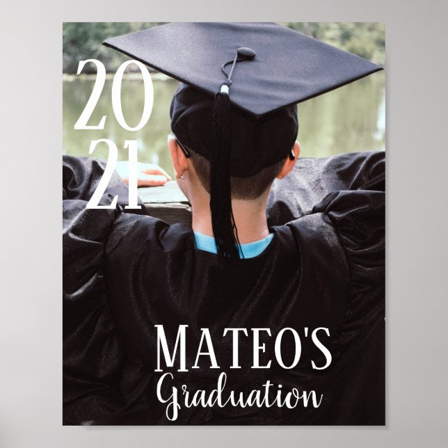 Poster photo de la Graduation Moderne 2021 (Devant)