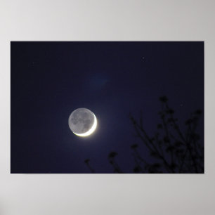 Poster Photo de la lune