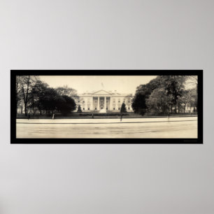 Poster Photo de la Maison Blanche DC 1909