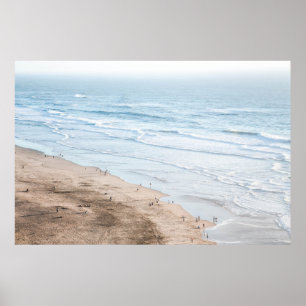 Poster PHOTO DE LA PLAGE vintage