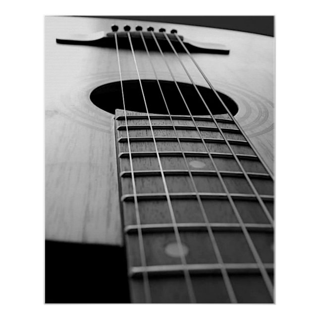 Poster Photo de l'instrument de musique de la guitare noi (Devant)