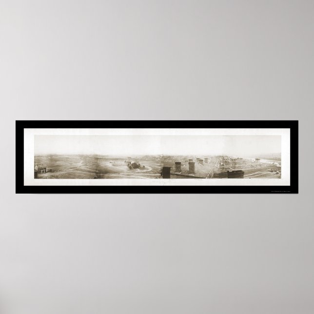 Poster Photo de l'Université du Tennessee 1864 (Devant)