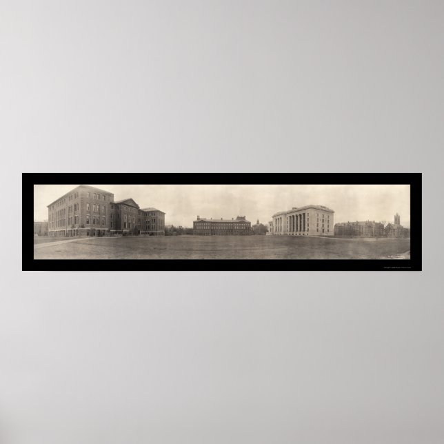 Poster Photo de l'Université Harvard 1910 (Devant)