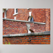 Poster photo de Murs et Arches en briques rouges