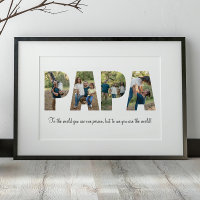 Poster photo de Papa