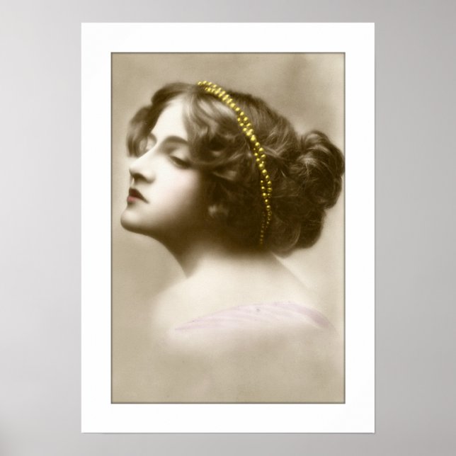 Poster photo de style victorien (Devant)