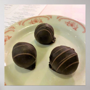 Poster Photo de Truffes