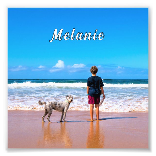 Poster photo de votre animal de compagnie Imprimer (Devant)