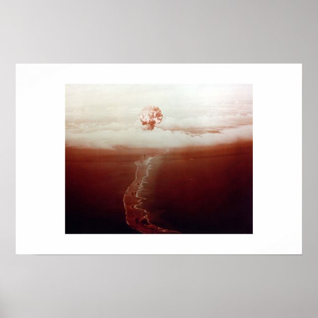 Poster Photo d'essai nucléaire : George (Devant)