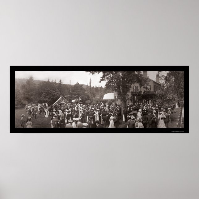 Poster Photo du centenaire de West Point 1902 (Devant)